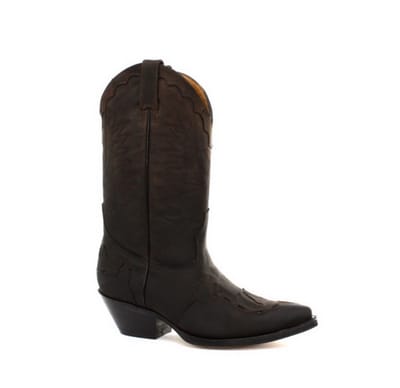 Grinders Unisex bruin lederen cowboylaarzen-Arizona HI