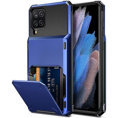 Voor Voor Samsung Galaxy A12 A13 A22 A32 5G A7 A8 A9 Hoesje Flip Kaartsleuven Zakelijk Pantser Cover Voor Voor Samsung A12 5G Funda Coque For Galaxy A12