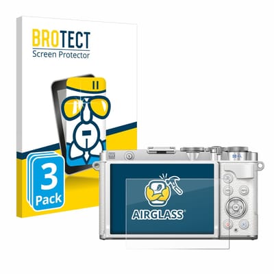 Screenprotector 3 Stuks voor Olympus PEN E-P7 Beschermglas transparant