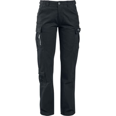 Black Premium by EMP Cargobroek - Army Vintage Trousers - W27L32 tot W40L34 - voor Vrouwen - zwart