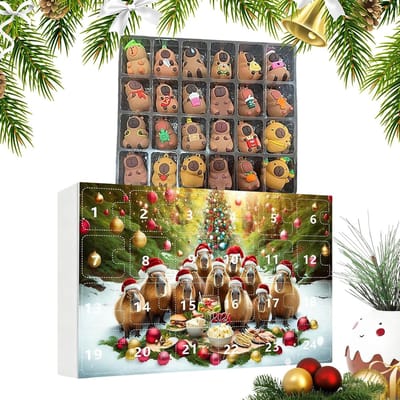 Kerst Kalender - Countdown Kalender - Feestdagen Vieren - 24 Dagen Verrassingen - 26 x 18 cm