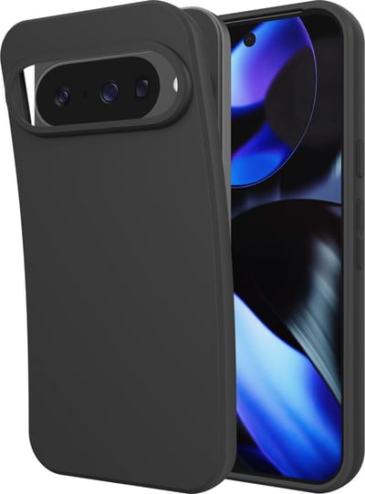 Cazy hoesje geschikt voor Google Pixel 10 / 10 Pro Hoesje Siliconen - Flexibele Case - Zwart