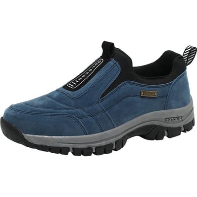 Hoge Kwaliteit Onverwoestbare Herenschoen Sneakers Ademende Hardloopschoenen Lichtgewicht Antislip Outdoor Heren Sneaker Herenschoenen 48 black