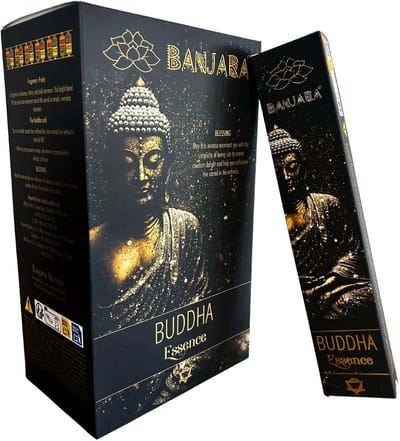 Banjara wierook - buddha essentie - wierook - geurstokjes - doos 12 stuks