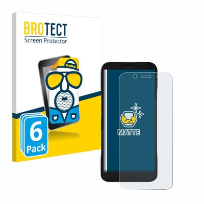 BROTECT - Screenprotector voor Datalogic Memor 12 - Folie Beschermfolie matte 6 Stuks