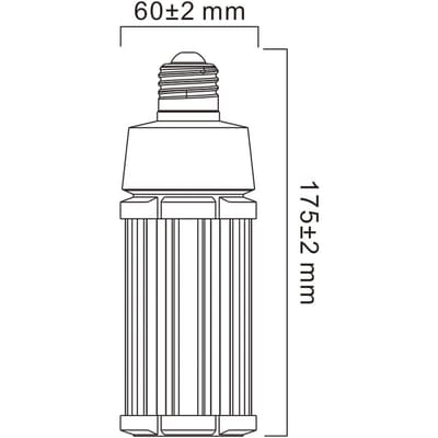 Sylvania LED lamp E27, 27W, 4.000 K, 3.400 lm