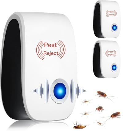 3 stuks Ultrasoon ongedierteverjager - Muizenverjager - Veilig, stil, energiezuinig - Elektronische plug-in voor knaagdieren, muggen, kakkerlakken, spinnen, mieren, enz. - Geschikt voor thuis, kantoor en magazijn