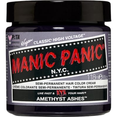 Manic Panic High Voltage Classic Amethyst Ashes - langhoudende veganistische haarkleuring Haarverf Unisex 118 ml