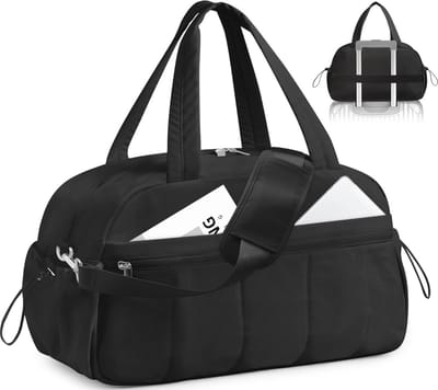 Dames Reistas Groot Waterdicht met Vocht Compartment 24L - Weekender Sporttas - Lichtgewicht Handbagage