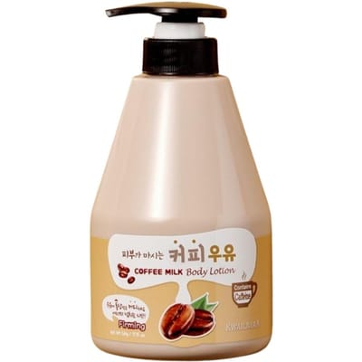 KWAILNARA - Lait Corporel Café Lait Raffermissant au Café et à la Caféine, 560 g