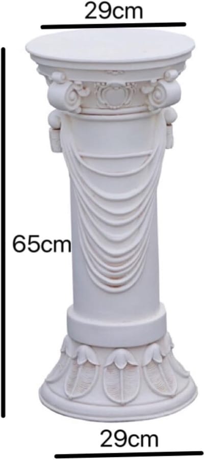 Romeinse zuil - Decoratieve pilaar - Stijlvolle decoratie - Veelzijdig display - 50 gram