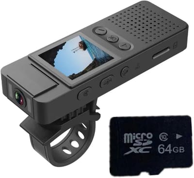 Draagbare Camera - Mini Recorder - Veiligheid Opnemen - Bewegingsdetectie Nachtzicht - 96x38x16 mm - Zwart