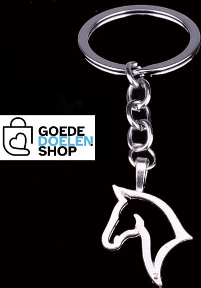 GoedeDoelen.Shop | Sleutelhanger Freya | Paarden Sleutelhanger | Paarden Tashanger | Sleutelhanger Met Paardenhoofd | Cadeautje | Love Horses | Paardenfan