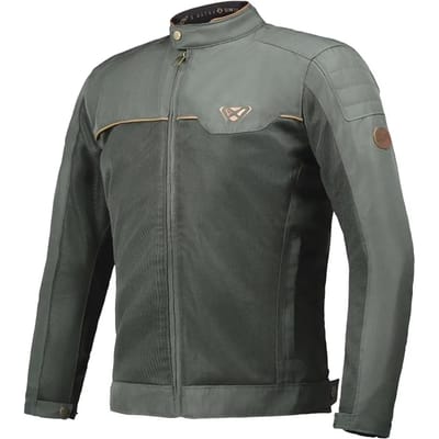 Ixon Cornet Groen Bruin Textiele Motorjas - Jas