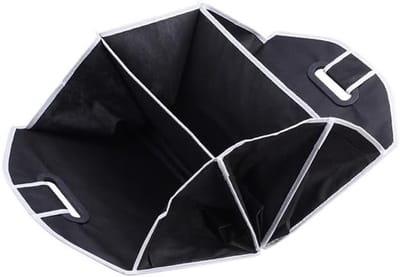 Multifunctionele Auto Organizer met 3 Compartimenten - Vouwbare Kofferbak Organizer voor Efficiënte Ruimtebesparing en Gemakkelijk Transport