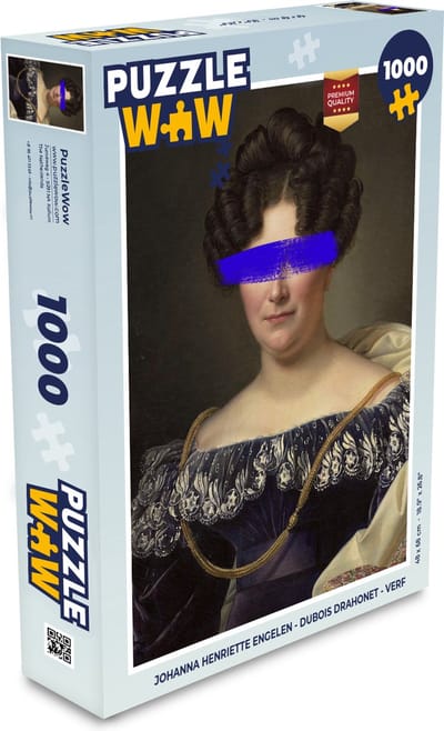 Puzzel Johanna Henriette Engelen - Dubois Drahonet - Verf - Legpuzzel - Puzzel 1000 stukjes volwassenen