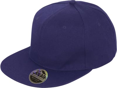 Result Bronx Original Flat Peak Snapback Cap RH83 - Navy - One size