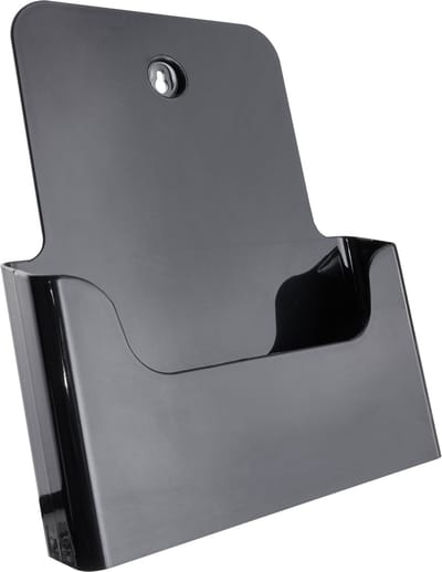 A4 Zwarte Tafel Folderhouder / Brochurehouder - Type A4-Zwart