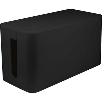 LogiLink Kabelbox - Kabelmanagement-Box - Schwarz KAB0060 Kabelbehuizing 115 x 235 x 120 Kunststof Zwart 1 stuk(s)