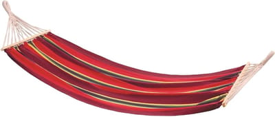 Katoenen Hangmat - Relaxstoel Buiten - Ontspannen Buiten - Met Spreidstokken - 37 x 78 Inch - Multicolor