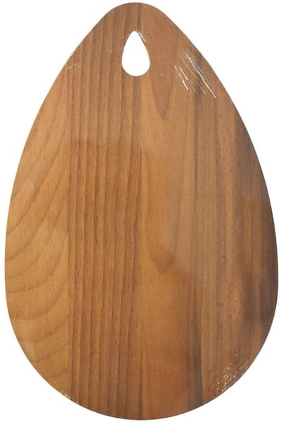Snijplank ovaal, donker beuken 21 x 12 cm Fackelmann Wood Edition
