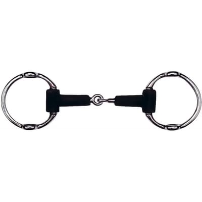 Gebroken rubber olijf bit lifter ringen voor paarden Feeling