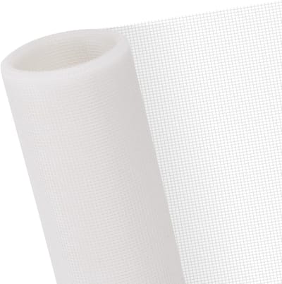 Raamhor - Horrengaas - Glasvezel - Aanpasbaar Vliegengaas - Universele Raam Hor - Anti Muggen - Horgaas Inkortbaar - Voor ramen en deuren - 120*250cm - Wit