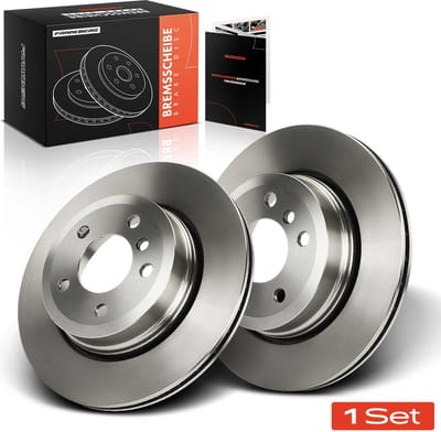Frankberg 2x Remschijven Achteras voor BMW X3 E83