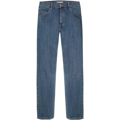 Wrangler STRAIGHT DARK STONE mannen JEANS maat 34 X 30