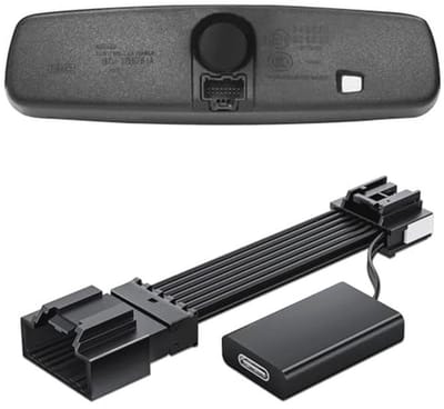 Dashcam Stroomadapter 16-Pin voor Auto's zoals F150, F250, Explorer en Bronco - Verbeterde Verbinding met Achteruitkijkspiegel