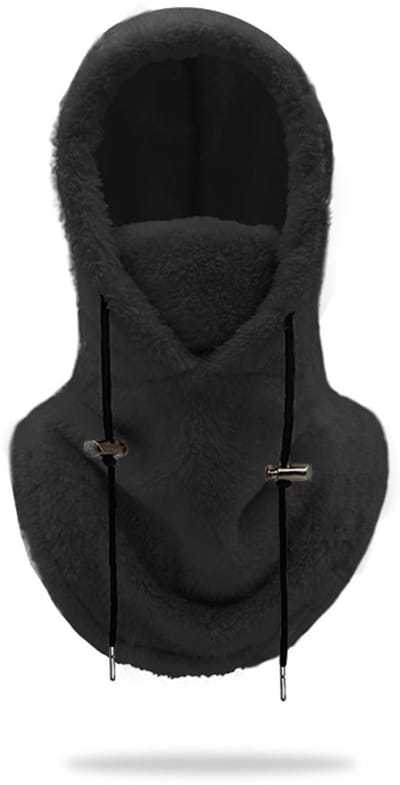 Dailygoods- Bivakmuts Uniseks - Winddicht Skimasker - Thermische Fleece - Nekwarmer/Snood - Gezichtsbedekking - Afmeting 54 x 33 cm - Skimaske