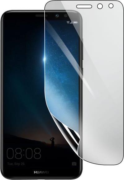 3mk, Geschikt voor Huawei Mate 10 Lite, Schokbestendige Hydrogel Screenprotector, Transparant