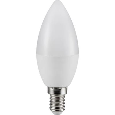 Müller-Licht LED kaars E14 2,9 W 2.700 K opaal, 2-pak