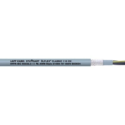 LAPP ÖLFLEX® CLASSIC 110 CH Stuurstroomkabel 3 G 0.75 mm² Grijs 10035041/100 100 m
