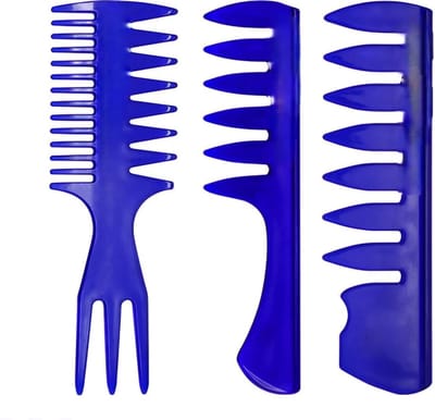 Missan Texturizing Comb 3 stuks - Barbier Kam Hoog Kwaliteit - Kapper Kam - Haar Kam