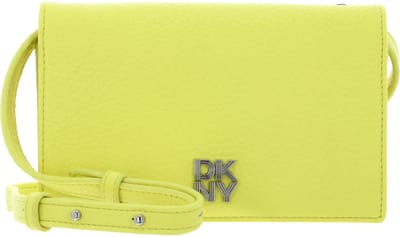 DKNY Schoudertas Portemonnee Etta Crossbody Wallet Acid Yellow Geel