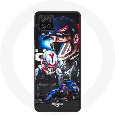 Samsung Galaxy A12 Hoesje Formule 1 Esteban Ocon F1 Autocoureur