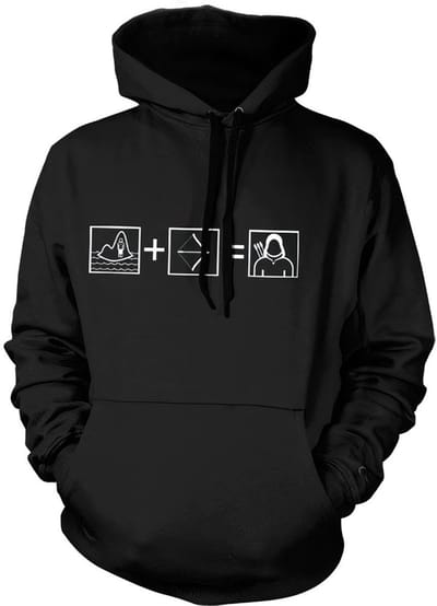 DC Comics Arrow Hoodie/trui -S- Arrow Riddle Zwart