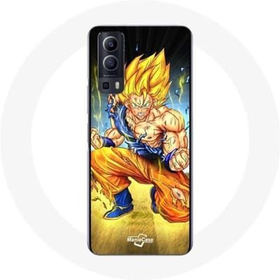 Coque Vivo Y72 Son goku dragon ball corps enervé