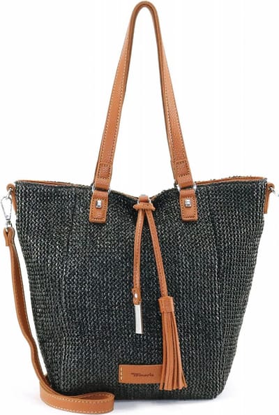 Tamaris Schoudertas Claudia Cityshopper Bag Black Zwart
