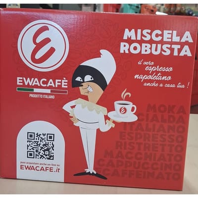 PAKKET VAN 50 NEAPOLAN EWACAFE'S EXPRESSED COFFEE CRAFT