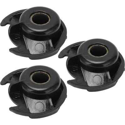 3 Stuks Naaimachine Spoelhuis Slijtvast Helder Zwart Spoelhouders voor 505A508700 black
