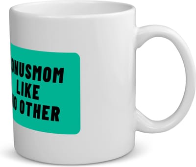 Akyol - bonusmom like no other koffiemok - theemok - Moeder - geweldige bonusmoeder - niemand anders - verjaardag - cadeau - kado - bedankje - geschenk - 350 ML inhoud