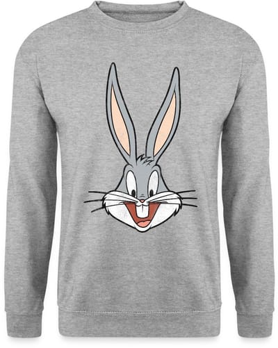 Looney Tunes Bugs Bunny Distressed Sweater Heren