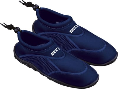 BECO waterschoenen/surfschoenen - Neopreen - volwassenen - rubber zool - donkerblauw - maat 43
