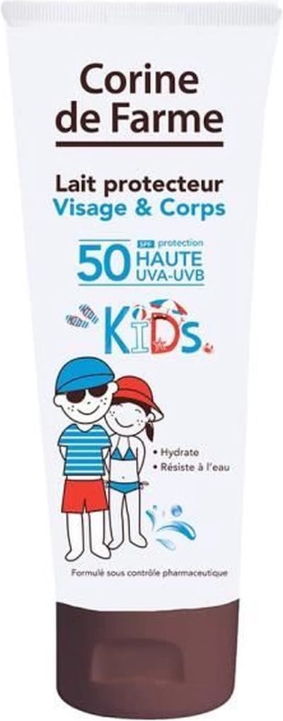 Corine de Farme Lait Protecteur Visage & Corps SPF 50 Protection Haute Kids 125ml