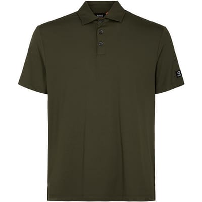 polo gedoneerd tek man groen