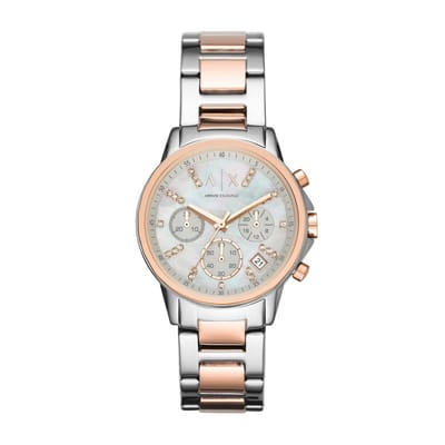 Armani Exchange AX4331  Dameshorloge 36 mm - Rosékleurig