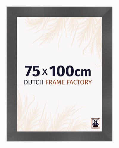 Fotolijst 75x100 cm - MDF - Zwart Mat - Praag