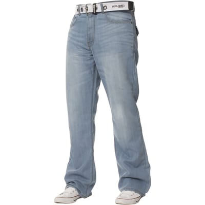 Kruze Heren Bootcut Denim Jeans